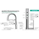 Hansgrohe Aqittura M91 Смеситель для кухни, сталь (76826800)