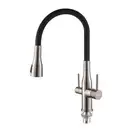 Koer KI-72024-07 Смеситель для кухни, сталь (KR5013)