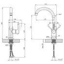 Змішувач для кухні Kroner KRP Essen - W030 (Essen-W030)