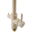 Смеситель для кухни Lidz (BEI) Over 38 020 с подключением к фильтру (LIDZBEIOVER38020)