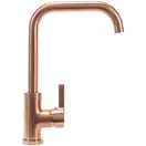 Смеситель для раковины (умывальника) REA FOLK ROSE GOLD розовое золото (REA-B5151)
