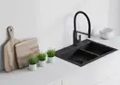Смеситель для кухни Yoka FERRA BLACK черный (BZ.FERRA-BLK)