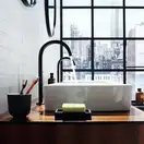 Змішувач для умивальника Axor Select 260 із донним клапаном push-open, Brushed bronze (48030140)