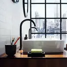 Axor Select 260 Змішувач для умивальника, чорний матовий (48030670)
