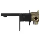 Змішувач для раковини (умивальника) прихованого монтажу Corsan ANGO BLACK MATT (CMB3024BL)