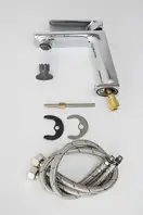 Смеситель для раковины (умывальника) Corsan TRINO CHROME хром низкий (CMB7111CH)