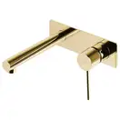Смеситель для раковини (умывальника) CORSAN LUGO GOLD + BOX скрытого монтажа (CMB7515GL)