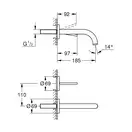 Змішувач для раковини Grohe Atrio M-Size (19287003)