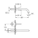 Змішувач для раковини Grohe Atrio L-Size (19918003)