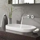 Змішувач для раковини на два отвори Grohe Eurodisc Joy L-size (19969LS0)