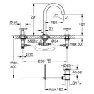 Змішувач для раковини Grohe Atrio M-Size (20008AL3)