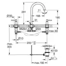 Змішувач для раковини Grohe Atrio M-Size (20009AL3)