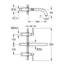 Змішувач для раковини Grohe Atrio S-Size (20169003)