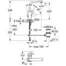 Grohe Eurocube Смеситель для раковины, L-размер, хром (2313500E)