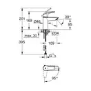 Grohe Eurosmart S-Size Смеситель для раковины, хром (23372003)
