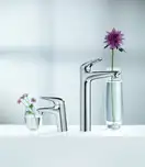 Смеситель для раковины высокий Grohe Eurostyle (цвет - хром), без донного клапана (23570003) фото 5 Aquada.com.ua