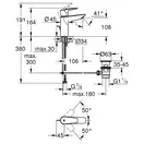 Смеситель для раковины Grohe BauEdge New M-Size 23758001