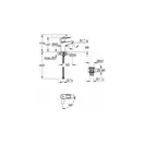 Змішувач для раковини Grohe BauLoop New S-Size з донним клапаном, хром (23883001)