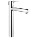 Смеситель для раковины высокий Grohe Concetto (цвет - хром), без донного клапана (23920001) фото 1 Aquada.com.ua
