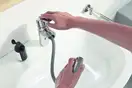 Змішувач для раковини з висувним виливом Grohe Eurosmart New (23976003)
