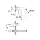 Grohe Essence M-Size Смеситель для умывальника, черный матовый (29192KF1)