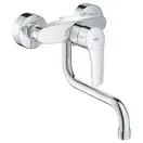 Змішувач для кухні Grohe Eurosmart настінний з виливом, хром (31391003)