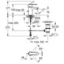 Grohe Get S-Size Смеситель для раковины, хром (32883000)