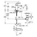 Grohe Змішувач для раковини Eurosmart S-Size, хром (32926003)