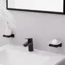HANSGROHE Logis Смеситель для раковины, черный матовый (71070670)