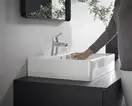 Смеситель для раковины 70 Hansgrohe Logis (цвет - хром), со сливным клапаном Push-Open 71077000