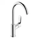 Смеситель для раковины 210, поворотный излив Hansgrohe Logis (цвет - хром), без донного клапана 71131000