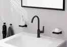 HANSGROHE Logis Смеситель для раковины, черный матовый (71131670)