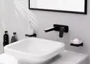 Hansgrohe Logis Смеситель для раковины, настенный, черный (71220670)