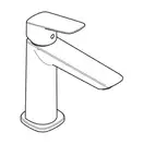 Hansgrohe Logis Fine Смеситель для раковины, черный матовый (71252670)