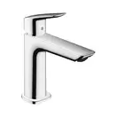 Смеситель для раковины 100 CoolStart Hansgrohe Logis Fine (цвет - хром), без донного клапана (71255000)