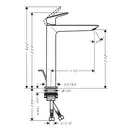 Hansgrohe Logis 240 Смеситель для умывальника, хром (71257000)
