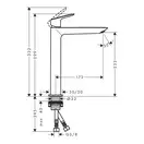 Hansgrohe Logis 240 Fine Смеситель для умывальника, хром (71258000)