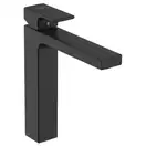 Смеситель для раковины высокий Hansgrohe Vernis Shape (цвет - чёрный матовый), с донным клапаном (71562670) фото 1 Aquada.com.ua