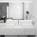 Змішувач для умивальника Hansgrohe Vernis Shape на 3 отвори з донним клапаном pop-up, Chrome (71563000)