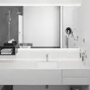Змішувач для умивальника Hansgrohe Vernis Shape 100 без донного клапана, хром (71569000)