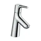 Змішувач для умивальника Hansgrohe Talis S 80 з донним клапаном Push-Open, хром (72011000)