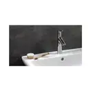 Змішувач для умивальника Hansgrohe Talis S 100 CoolStart з донним клапаном, хром (72022000)