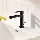 Hansgrohe Rebris S 110 Coolstart Смеситель для умывальника, Matt Black (72519670)