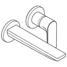 Hansgrohe Rebris E Смеситель для умывальника, хром (72568000)