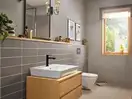 Hansgrohe Rebris E Смеситель для раковины, черный матовый (72589670)