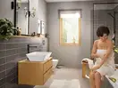 Hansgrohe Rebris E Смеситель для раковины, черный (72591670)