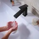 Hansgrohe Tecturis E Смеситель для раковины, черный матовый (73010670)