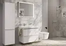 Змішувач для раковини 110 Fine CoolStart EcoSmart+ Hansgrohe Tecturis E (колір - білий матовий), з донним клапаном 73023700