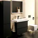 Hansgrohe Tecturis E Смеситель для раковины, черный матовый (73041670)