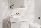 Hansgrohe Tecturis E Смеситель для раковины, шлифованная бронза (73051140)